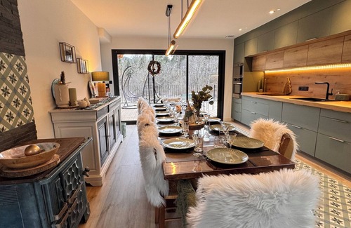 Formigueres Chalet De Esquí | Chalet "le F "new &cosy, in the heart of the village, opposite the family playground,