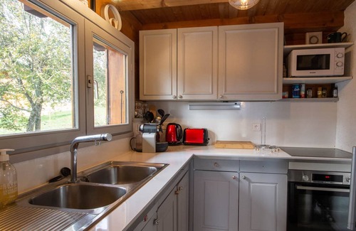 Les Saisies Chalet De Esquí | Chalet 'Le Grenier' con vistas a la montaña, jardín privado y Wi-Fi
