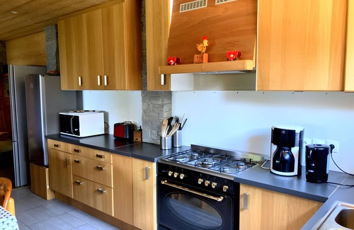 Mieussy Chalet De Esquí | Chalet 'Le Maclavierre' con vistas a la montaña y Wi-Fi