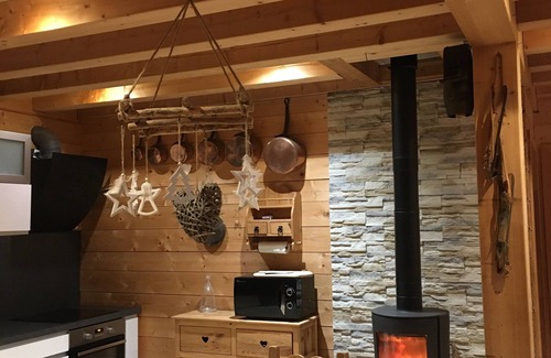 Pugny-Chatenod Chalet De Esquí | Casa de montaña (madera / piedra) - Le Revard