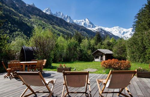 Les Praz-de-Chamonix Chalet De Esquí | Chalet Les Praz - 280sqm - Sauna Cinema Fitness - 5 Bedrooms in Heart of Les Praz - By Cozee Rentals