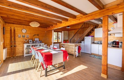 Les Angles Chalet De Esquí | Chalet Les Tilleuls - Jolie vue montagne et lac