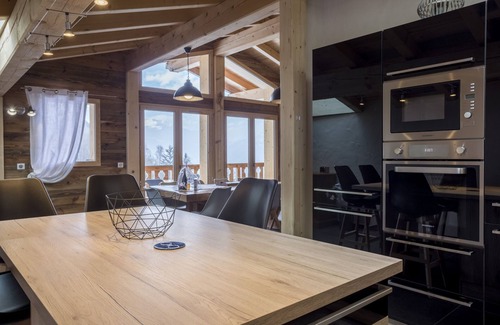 Bourg-Saint-Maurice Chalet De Esquí | Chalet MACHOLAT, Sauna, sleeps 13, Les Arcs PARADISKI