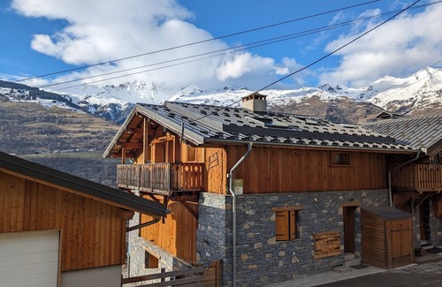 Bourg-Saint-Maurice Chalet De Esquí | Chalet MACHOLAT, Sauna, sleeps 13, Les Arcs PARADISKI