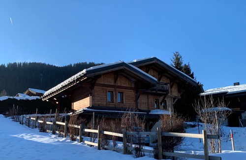 Megeve Chalet De Esquí | Chalet Megève Rochebrune - 3ch. 6 personas 140 m2 - 100 m pistas y 500 m centro