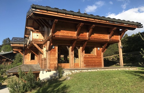 Megeve Chalet De Esquí | Chalet Megève Rochebrune - 3ch. 6 personas 140 m2 - 100 m pistas y 500 m centro