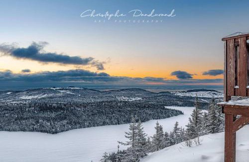 La Malbaie Chalet De Esquí | Chalet Mikua, 6 p. spa, billard, Forêt & Nature