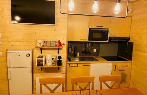 La Joue du Loup Chalet De Esquí | Chalet mitoyen 3 pièces, 7 pers., cuisine équipée, parking gratuit, animaux admis - FR-1-504-58
