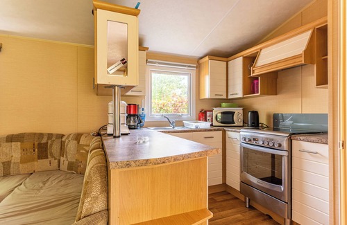 Gastes Alquiler De RV | Chalet "Mobilehome Bernard" con jardín privado y aire acondicionado