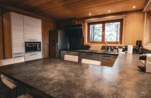 Cordon Chalet De Esquí | Chalet Mont Blanc - Départ ski - Vue exceptionnell