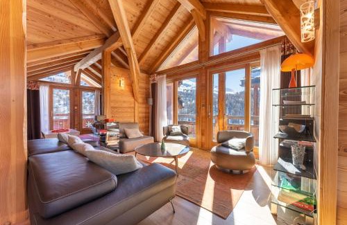 Les Claux Chalet De Esquí | Chalet Mountainside avec sauna et jacuzzi à 200m des pistes