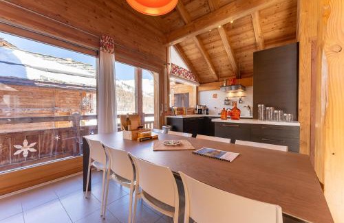 Les Claux Chalet De Esquí | Chalet Mountainside avec sauna et jacuzzi à 200m des pistes