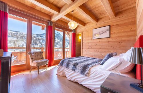 Les Claux Chalet De Esquí | Chalet Mountainside avec sauna et jacuzzi à 200m des pistes