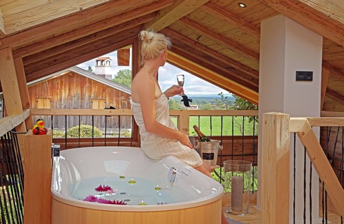 Bernau am Chiemsee Chalet De Esquí | Chalet Ochkazl für 1-3 Personen (46qm)