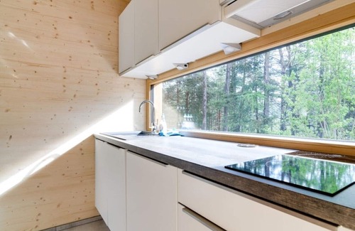 San Genesio Atesino Chalet De Esquí | Chalet en el borde del bosque: la terraza transmite la sensación de vivir en una casa del árbol