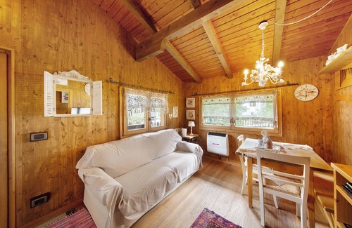 Forno di Zoldo Chalet De Esquí | Chalet 'Orserose I Ciodi' con vistas a la montaña, terraza compartida y Wi-Fi