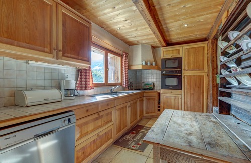 Flumet Apartamento | Chalet Panoramique - Dos Habitaciones Piso, Capacidad 5