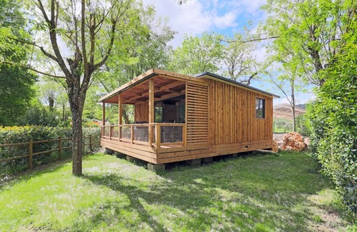 Goudargues Chalet De Esquí | Chalet Portland 35m2 Premium - 3 bedrooms + überdachte Terrace + Klimaanlage + LV + Plancha District Pieton 6 persons