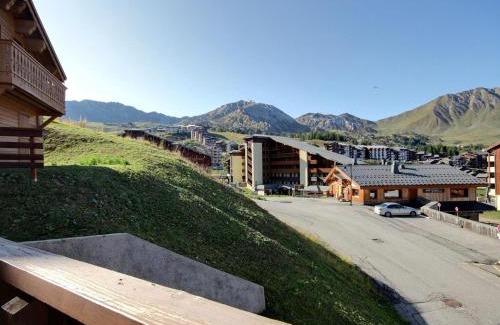 Plagne Soleil Chalet De Esquí | Chalet pour 11 personnes au pied des pistes à La Plagne, avec garage et balcons - FR-1-455-202