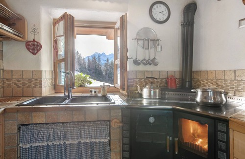 Valdisotto Chalet De Esquí | Chalet "Ralon" con vistas a las montañas y jardín