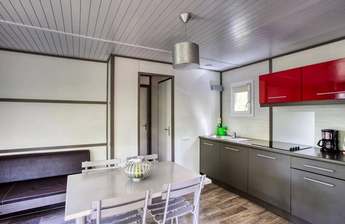 Daglan Chalet De Esquí | Camping la Peyrugue *** - Chalet soñado de 3 habitaciones para 5 personas