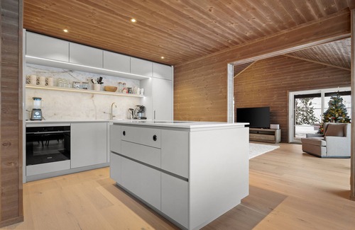 Kviteseid Chalet De Esquí | Chalet right on the ski slope (Ski In / Out)