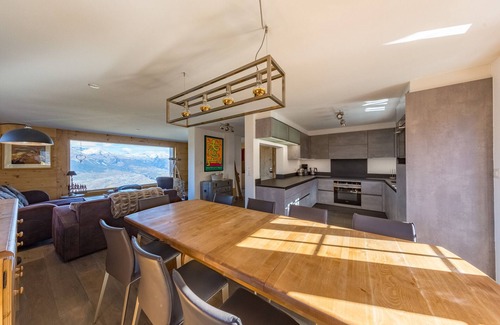 Saint-Pierre-de-Clages Chalet De Esquí | Chalet Riquet - ski-in/out - luxe