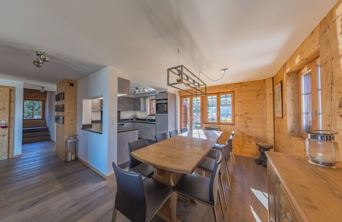 Saint-Pierre-de-Clages Chalet De Esquí | Chalet Riquet - ski-in/out - luxe