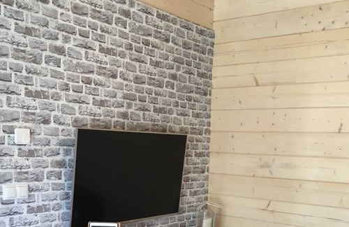 Potsdam Nord Apartamento | Chalet Rotbuche, Ferienhaus 120 qm, 3 Schlafzimmer für Max. 6 Personen
