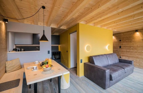 Sesto Chalet De Esquí | Chalet 'Rotwandwiesen 4' con vistas a la montaña, terraza privada y Wi-Fi
