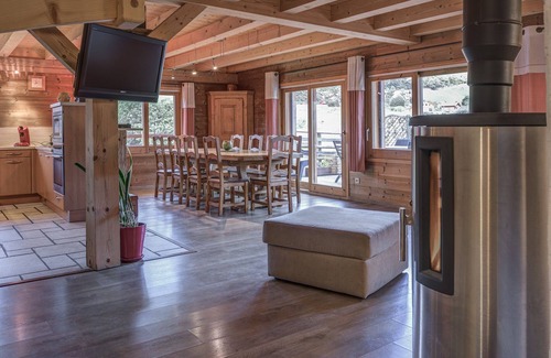 Saint-Jean-de-Sixt Chalet De Esquí | Casa de montaña (madera / piedra) - Saint Jean de sixt
