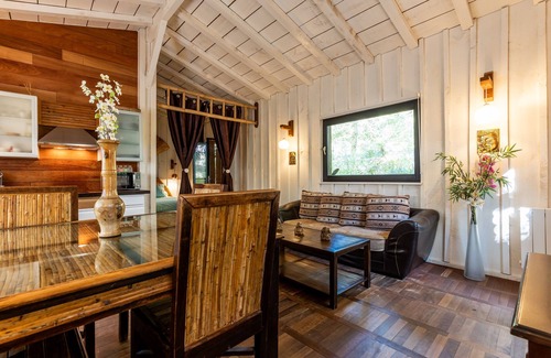 Lacanau Chalet De Esquí | Chalet "Savannaketh" con terrazas privadas y Wi-Fi