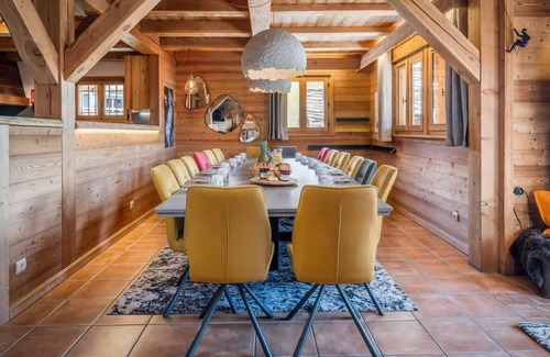 Cognet Chalet De Esquí | Chalet, al pie de las pistas de esquí, vista pistas, fitness, sauna, terraza, balcón