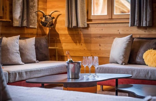 Cognet Chalet De Esquí | Chalet, al pie de las pistas de esquí, vista pistas, fitness, sauna, terraza, balcón