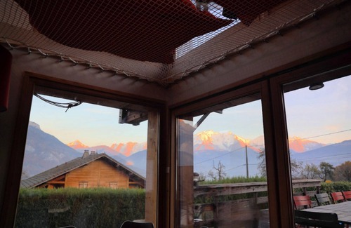 Sallanches Chalet De Esquí | Chalet Spa (sauna- jacuzzi) breathtaking Mont Blanc view