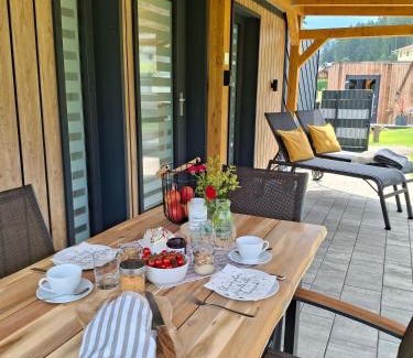 Spital am Semmering Chalet De Esquí | Chalet Stuhleckblick-Ferienhaus direkt an der Piste und mit eigener Sauna