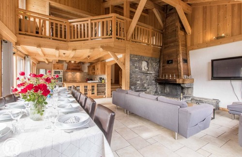 Morzine Chalet De Esquí | Precioso chalet en Morzine - vistas