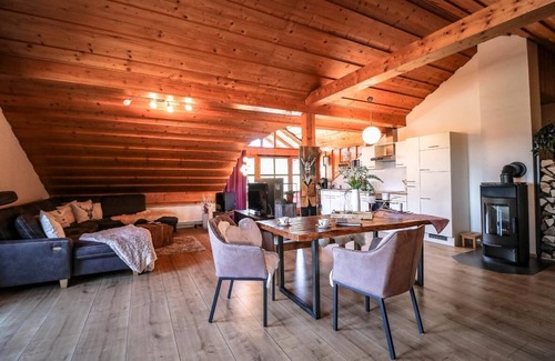 Arnetsried Apartamento | Chalet Suite Refugium - Loftwohnung im 2. Stock mit Panoramafenster