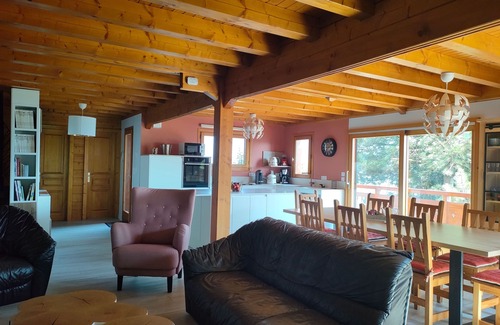Taninges Chalet De Esquí | Chalet Taninges - Piscine privée chauffée