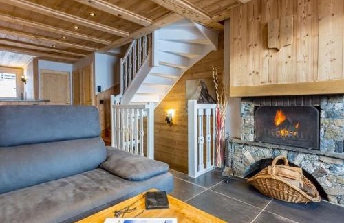 Val-Thorens Chalet De Esquí | "Chalet Triplex 12 Pers à Val Thorens - 4 Flocons Or, Cheminée, WiFi, Proche Pistes et Commerces" - FR-1-637-10