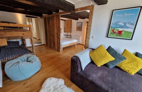 Icogne Chalet De Esquí | Chalet typique proche Crans Montana