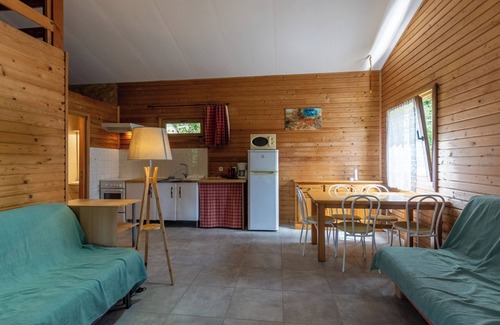 Darbres Chalet De Esquí | Chalet 'Vert 4 Personnes' con balcón y Wi-Fi