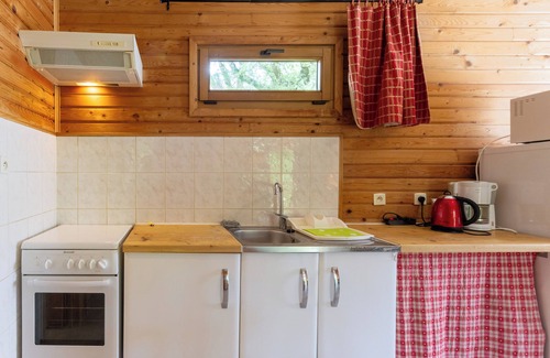 Darbres Chalet De Esquí | Chalet 'Vert 4 Personnes' con balcón y Wi-Fi