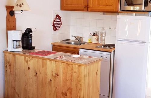 La Joue du Loup Chalet De Esquí | Chalet, vista montaña, piscina, terraza, parking, tv, local para esquís, 55m², La Joue du Loup