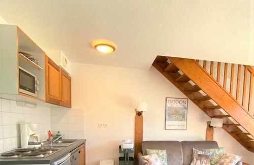 La Joue du Loup Chalet De Esquí | Chalet, vista montaña, piscina, terraza, parking, tv, local para esquís, 55m², La Joue du Loup