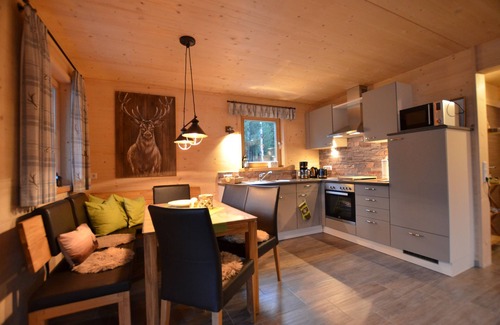 Lechbruck Casa | Casa de vacaciones Waldromantik, Afueras de la sauna con vistas al Lechsee y las montañas