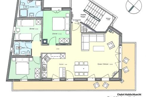 Wengen Apartamento | Chalet Waldschluecht