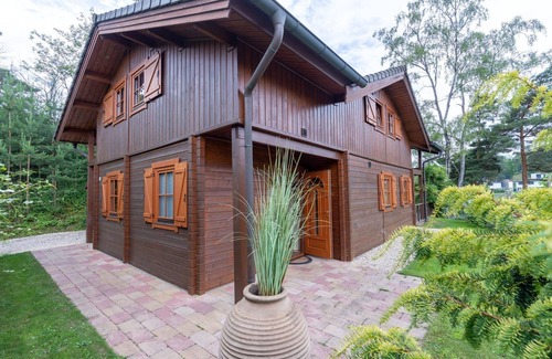 Langeberg Casa | Chalet with 2 bedrooms and a terrace with garden furniture