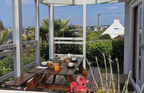 Plouarzel Chalet De Esquí | Chalets de Kerescar: view of the Iroise Sea, beaches 150 m away