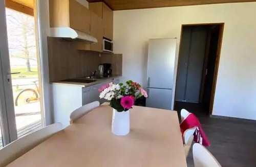 Longeau-Percey Chalet De Esquí | Chalets de la Vingeanne *** - Chalet PMR superior (person with reduced mobility) 39m2-2 bedrooms/terrace covered 6 pers 6 persons